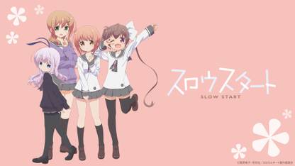 Athah Anime Slow Start Eiko Tokura Kamuri Sengoku Tamate Momochi Hana Ichinose 13*19 inches Wall Poster Matte Finish Paper Print - Animation & Cartoons posters in India - Buy art, film, design, Athah Anime Slow Start Eiko Tokura Kamuri Sengoku Tamate Momochi Hana Ichinose 13*19 inches Wall Poster Matte Finish Paper Print - Animation & Cartoons posters in India - Buy art, film, design,