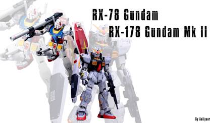 Athah Anime Gundam Rx 78 2 Gundam Rx 178 Gundam Mk Ii Mecha 13 19 Inches Wall Poster Matte Finish Paper Print Animation Cartoons Posters In India Buy Art Film Design Movie Music Nature