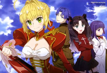 Athah Anime Fate Extra Fate Series Sakura Matou Shinji Matou Saber Rin Tohsaka 13 19 Inches Wall Poster Matte Finish Paper Print Animation Cartoons Posters In India Buy Art Film Design Athah Anime Fate Extra Fate Series Sakura Matou Shinji Matou Saber Rin Tohsaka 13 19 Inches Wall Poster Matte Finish Paper Print Animation Cartoons Posters In India Buy Art Film Design