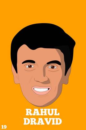 Rahul Dravid Minimal Design Wall Art Poster Fine Art Print Art Paintings Posters In India Buy Art Film Design Movie Music Nature And Educational Paintings Wallpapers At Flipkart Com Printed on 300 gsm matte finish paper. flipkart