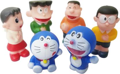 imodish Doraemon Set Of 6 Pcs. Set Doraemon, Nobita, Shizuka, Suneo, Gian  Action Figure - Doraemon Set Of 6 Pcs. Set Doraemon, Nobita, Shizuka,  Suneo, Gian Action Figure . Buy Doraemon toys