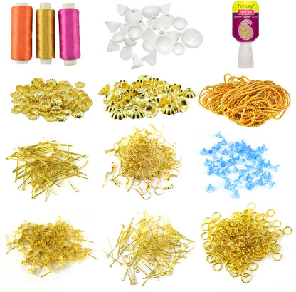 silk thread jewellery making kit flipkart