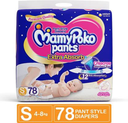 MamyPoko Pants Extra Absorb Diaper - S