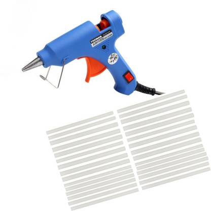 photo Mini Hot Glue Gun Price In India fadman blue mini glue gun 20 watt hot melt glue gun with 30 adhesive hot glue sticks standard temperature corded glue gun