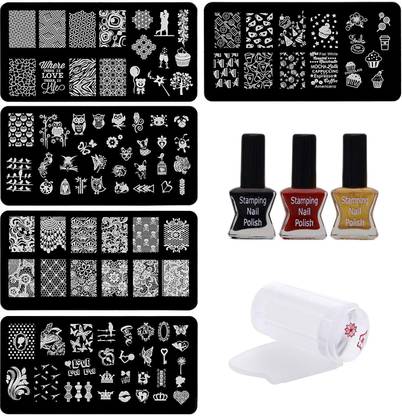 Lifestyle-You Nail Stamping Kit with 5 Rectangular Image plates - Price in India, Buy Lifestyle-You Nail Stamping Kit with 5 Rectangular Image plates Online In India, Reviews, Ratings & Features Lifestyle-You Nail Stamping Kit with 5 Rectangular Image plates - Price in India, Buy Lifestyle-You Nail Stamping Kit with 5 Rectangular Image plates Online In India, Reviews, Ratings & Features