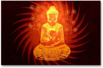 God Wall Poster - Budda at Peace - Buddhism - HD Quality Poster Paper Print  - Decorative posters in India - Buy art, film, design, movie, music, nature  and educational paintings/wallpapers at 