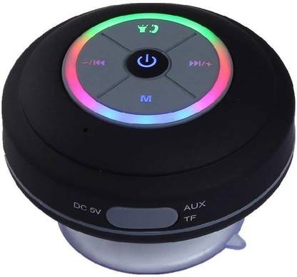 Buy Voltegic Waterproof Portable Shower Bluetooth 4 0 Speakers Subwoofer 5 W Bluetooth Speaker Online From Flipkart Com