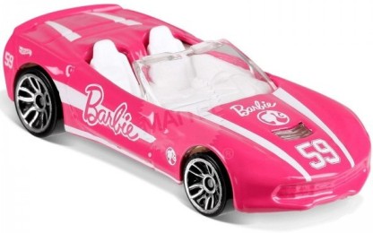 Hot Wheels '14 Corvette Stingray HW Barbie 60th Pink VHTF!!! 