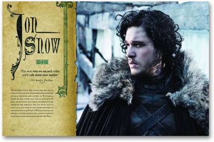 Wall Poster - Game of Thrones - Jon Snow - King in the North - HD Quality  Game of thrones Poster Paper Print - Decorative posters in India - Buy art,  film,