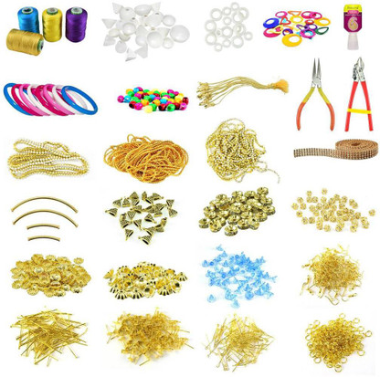 silk thread jewellery making kit flipkart