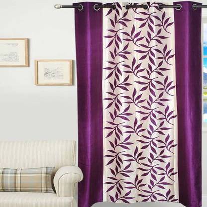 The Sd World 212 Cm 7 Ft Polyester Door Curtain Single At Best In India Flipkart Com Polyester Door Curtain Single, Purple Color Curtains