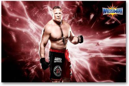 Wall Poster - Brock Lesnar - HD Quailty Wrestling Poster Paper Print - TV  Series posters in India - Buy art, film, design, movie, music, nature and  educational paintings/wallpapers at 