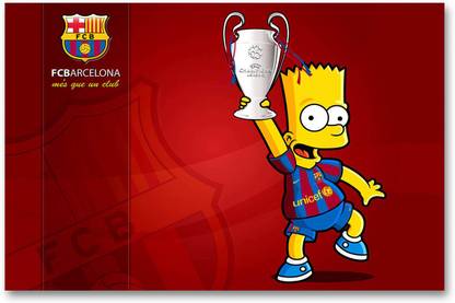Barcelona Football Club Wall Poster - logo - Cartoon - HD Quality Football Poster Paper Print - Sports posters in India - Buy art, film, design, movie, music, nature and educational paintings/wallpapers at Barcelona Football Club Wall Poster - logo - Cartoon - HD Quality Football Poster Paper Print - Sports posters in India - Buy art, film, design, movie, music, nature and educational paintings/wallpapers at