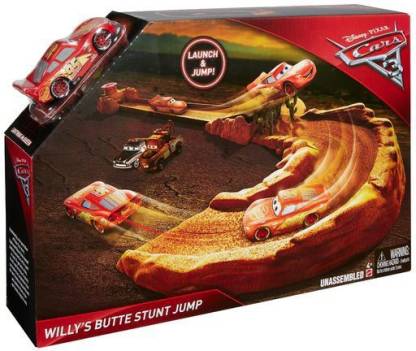 Disney Cars Willy'S Butte Stunt Set