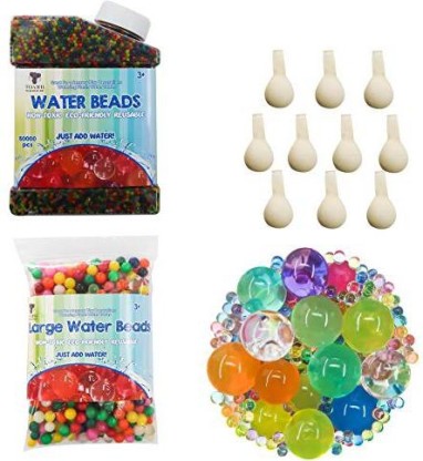 32 Ounce/2 Pounds Value Pack of Colorful Water Gel Beads for Kids Sensory Toys Make 32 Gallons or 120 Liter Perfect for Your Child’s Large-Sized Party 