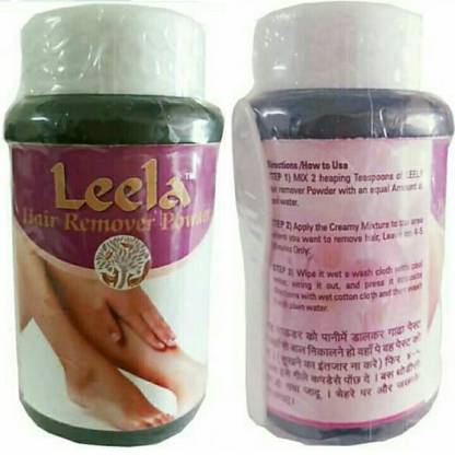 Leela Cool Hair Remover Powder â€œ Use For MALE & FEMALEâ€ Remove Unwanted Hair  without Pain within 3-4 Min Only (140g x 2 Pack) Wax - Price in India, Buy  Leela Cool