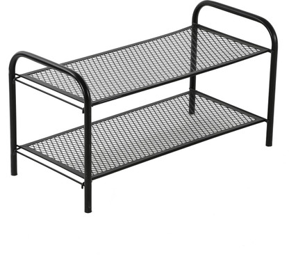 mesh shoe rack