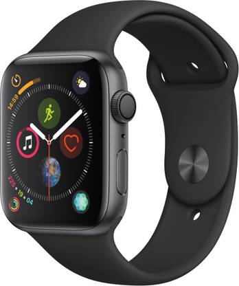 Apple Watch Series 4 GPS 44 mm Space Grey Aluminium Case with Black Sport Band