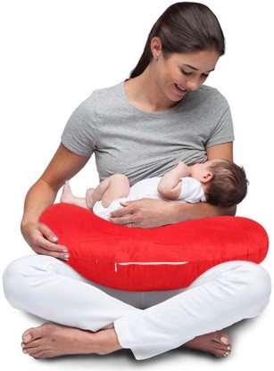 Bamibi Nursing Pillow for Breastfeeding with Adjustable Clasp Agatha Design Filling 100% Polyester Multi-Use Breastfeeding Pillow Cozy Breast Feeding Pillows for Babies Cover 100% Cotton 