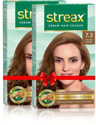 Streax Cream Hair Colour-Pack of 2 , Golden Blonde - Price in India, Buy Streax Cream Hair Colour-Pack of 2 , Golden Blonde Online In India, Reviews, Ratings & Features Streax Cream Hair Colour-Pack of 2 , Golden Blonde - Price in India, Buy Streax Cream Hair Colour-Pack of 2 , Golden Blonde Online In India, Reviews, Ratings & Features