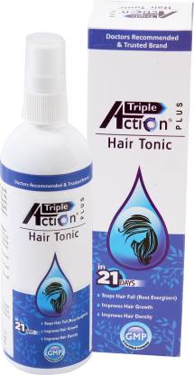 Triple Action Plus Hair Tonic - Price in India, Buy Triple Action Plus Hair  Tonic Online In India, Reviews, Ratings & Features 