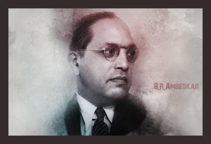 Mad Masters Honorable . Ambedkar Painting, Painting with frame (18 x 12  ) inches Digital Reprint 12 inch x 18 inch Painting Price in India - Buy  Mad Masters Honorable . Ambedkar