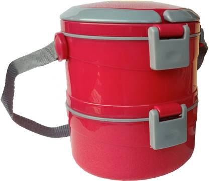 Flipkart.com | cello Merit 2 Pink 2 Containers Lunch Box -