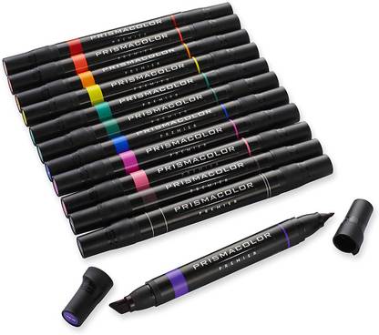 Flipkart Com Prismacolor Premier Double Ended Art Markers Fine And Chisel Tip 12 Pack Highlighter Prismacolor art markers come in a variety of colors, tips, and styles to the release your inner artist. prismacolor