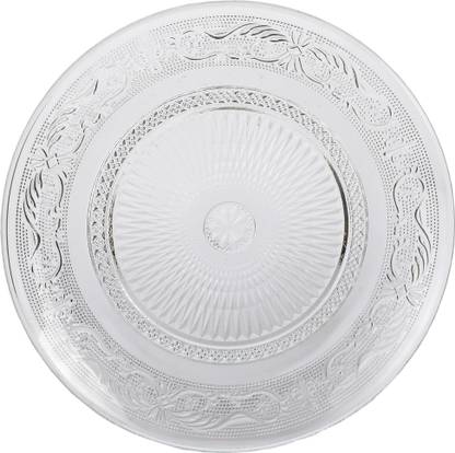 Afast Self Designer Transparent Round Glass Plate Microwave Safe Xd25 Dinner Plate Price In India Buy Afast Self Designer Transparent Round Glass Plate Microwave Safe Xd25 Dinner Plate Online At Flipkart Com