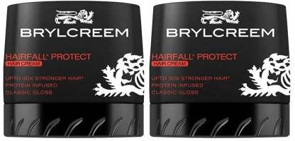 BRYLCREEM Hairfall Protect Hair Styling Cream, 75g (Pack of 2) Hair Cream -  Price in India, Buy BRYLCREEM Hairfall Protect Hair Styling Cream, 75g  (Pack of 2) Hair Cream Online In India,