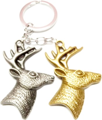 Deer Antler Key Ring 