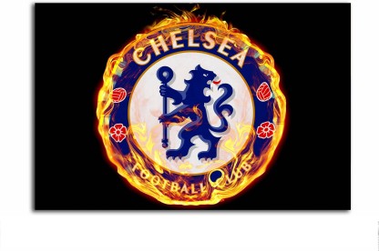 Chelsea FC Club Crest Poster 24 x 36in 