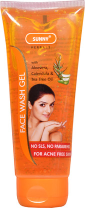 sunny herbal fairness face wash