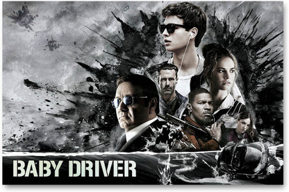 Details about   20A626 Hot New 2017 Movie Baby Driver Fighting Art Poster Silk Deco 12x18 24x36 