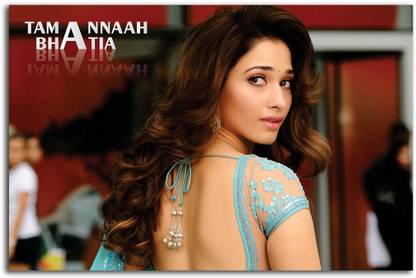 Actress Wall Poster Tamanna Bhatia Bollywood Actress Large Size Poster Hd Quality 36 Inches X 24 Inches 92 Cms X 61 Cms Fine Art Print Decorative Wonder woman indian superhero hot fictional characters beauty. inr