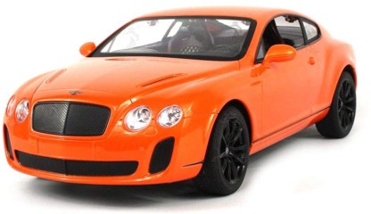 1/14 Bentley Continental GT Supersports Radio Remote Control RC Car Orange New 