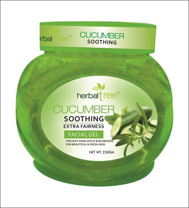 Herbaltree Cucumber Soothing Extra Fairness Facial Gel 250 G Price In India Buy Herbaltree Cucumber Soothing Extra Fairness Facial Gel 250 G Online At Flipkart Com
