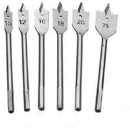 GSK Cut Flat Drill Bit Set for Wood- 10 