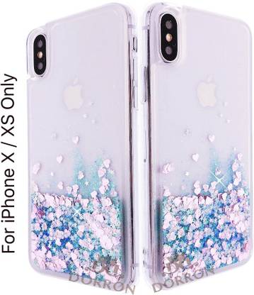 Dorron Back Cover For Iphone X Iphonex Iphone Xs Iphonexs Glitter Bling Stylish Soft Liquid Waterfall For Girls Dorron Flipkart Com