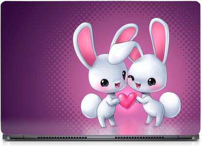 i-Birds Cute Anime Rabbit Love Couple Exclusive High Quality Laptop Decal, laptop skin sticker inch (15 x 10) Inch iB_skin_0103new Vinyl Laptop Decal Price in India - Buy i-Birds Cute i-Birds Cute Anime Rabbit Love Couple Exclusive High Quality Laptop Decal, laptop skin sticker inch (15 x 10) Inch iB_skin_0103new Vinyl Laptop Decal Price in India - Buy i-Birds Cute
