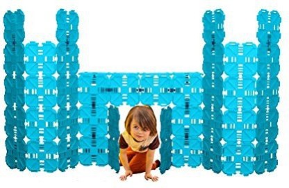 BOTINDO Fort Building Kit for Kids,135pcs Glow in The Dark Forts Construction Builder Gift Toys for Boys and Girls,DIY Building Castles Tunnels Play Tent Rocket Tower Set Indoor Outdoor 