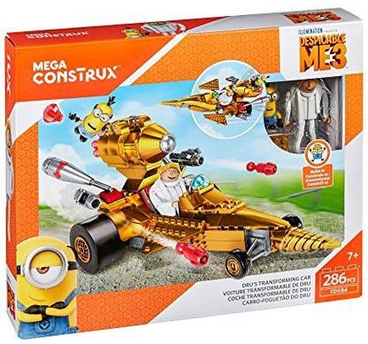Mega Bloks Mega Construx Despicable Me 3 Dru S Transforming Car Building Set Mega Construx Despicable Me 3 Dru S Transforming Car Building Set Shop For Mega Bloks Products In India Flipkart Com