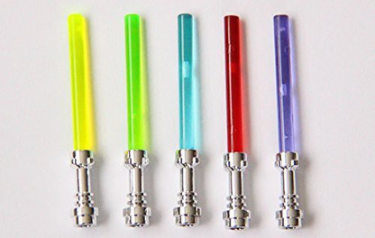 chrome lightsaber lego