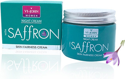 saffron night cream