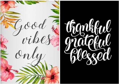 Motivate Box Combo Posters Set Of 2 Quotes Signs Symbols Combo Posters Good Vibes Only