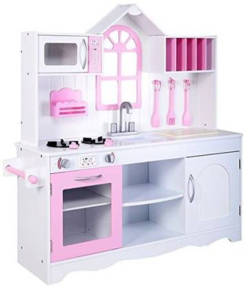 Costzon Kids Wood Kitchen Toy Cooking Pretend Play Set Toddler Wooden Playset Kids Wood Kitchen Toy Cooking Pretend Play Set Toddler Wooden Playset Shop For Costzon Products In India Flipkart Com