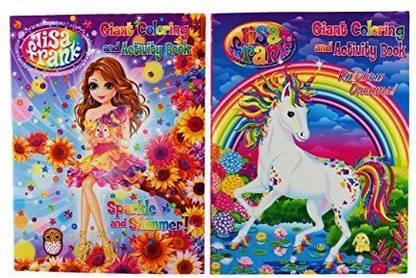 Lisa Frank Coloring and Activity Book Set-Rainbow Dreams ...