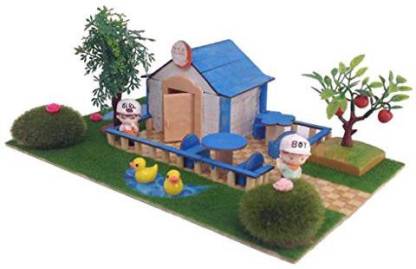 Garden Yard Building Model Toy Kids