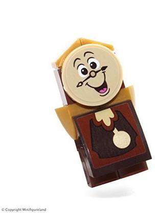 Lego Disney Princess Beauty The Beast Minifigure Cogsworth Clock Disney Princess Beauty The Beast Minifigure Cogsworth Clock Shop For Lego Products In India Flipkart Com