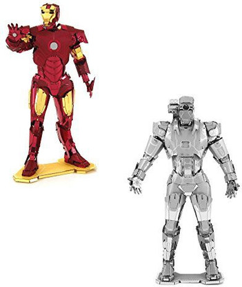 Fascinations Metal Earth Marvel Legends Iron Man 3D Laser Cut Model Kit MEM002 
